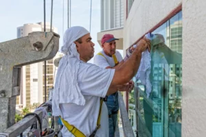 Impact windows installed in a Florida coastal property