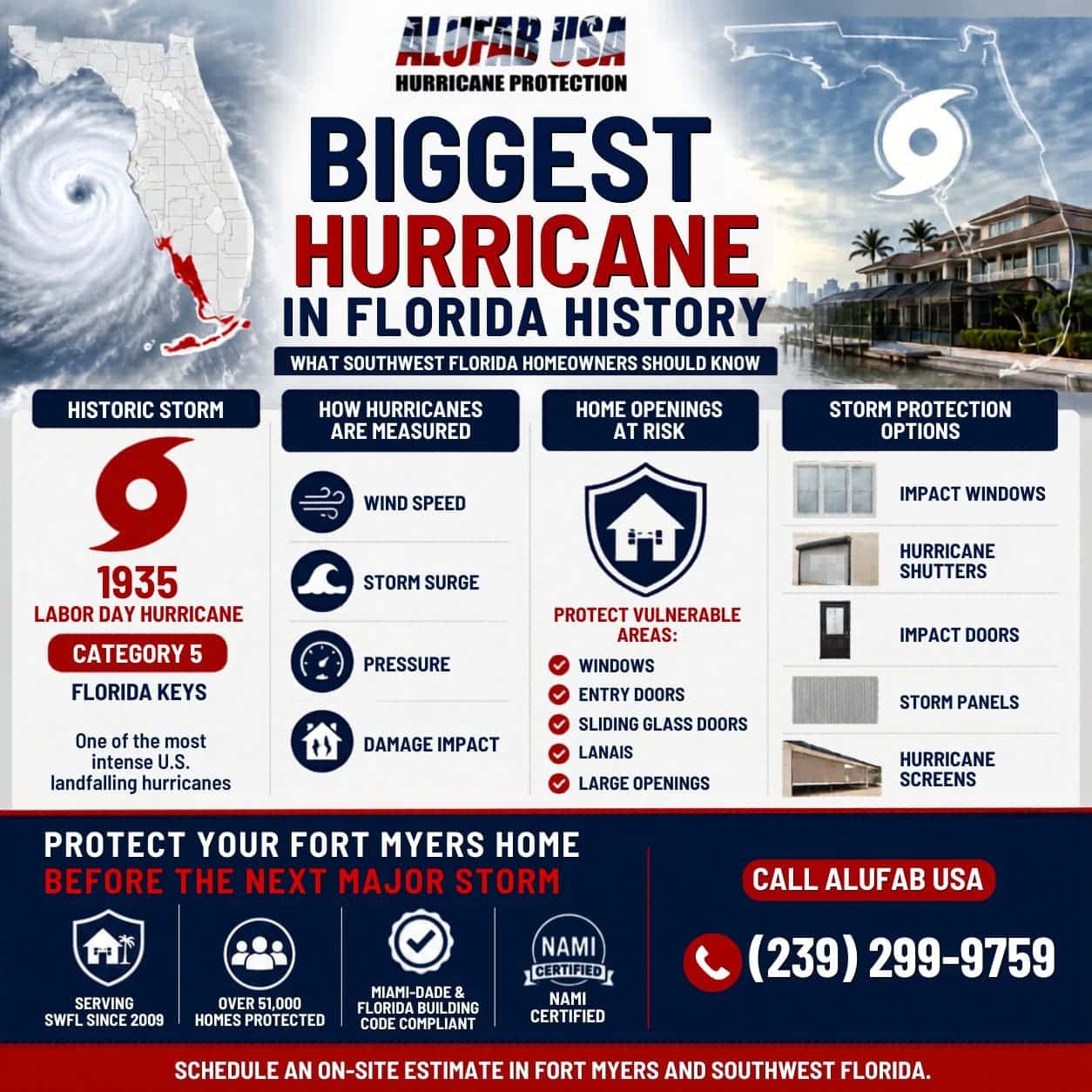 Biggest Hurricane in Florida