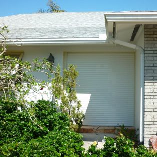 Aluminum Roll Down Shutters front porch | Alufab USA
