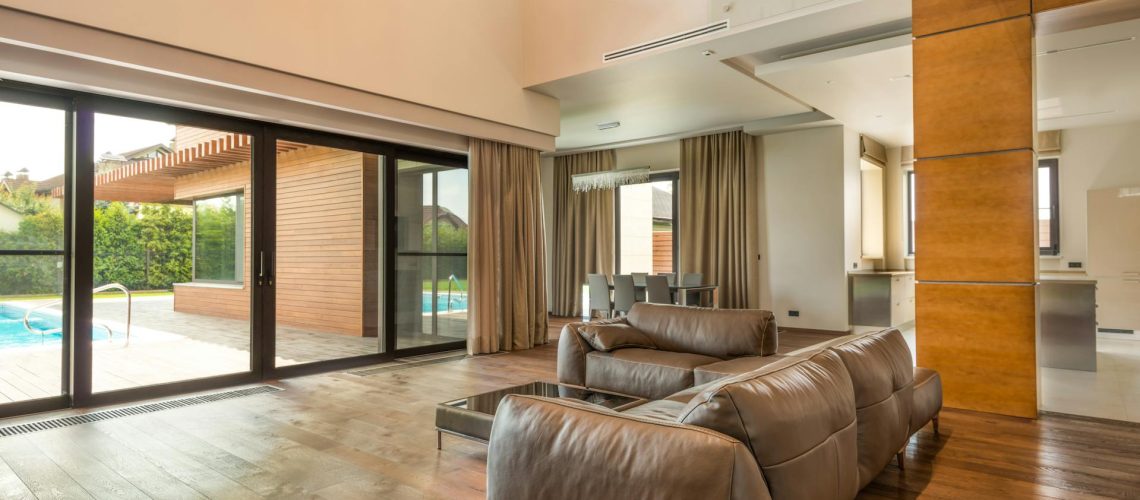 Impact windows installed on a Southwest Florida coastal home