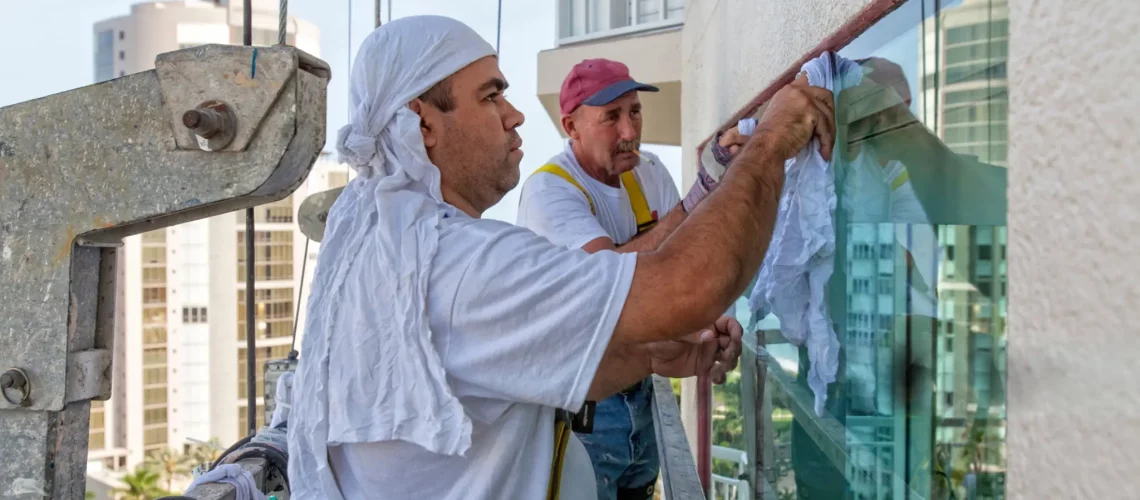Impact windows installed in a Florida coastal property